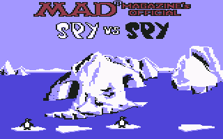 Spy vs. Spy III: Arctic Antics (Commodore 64) screenshot: Title, part one