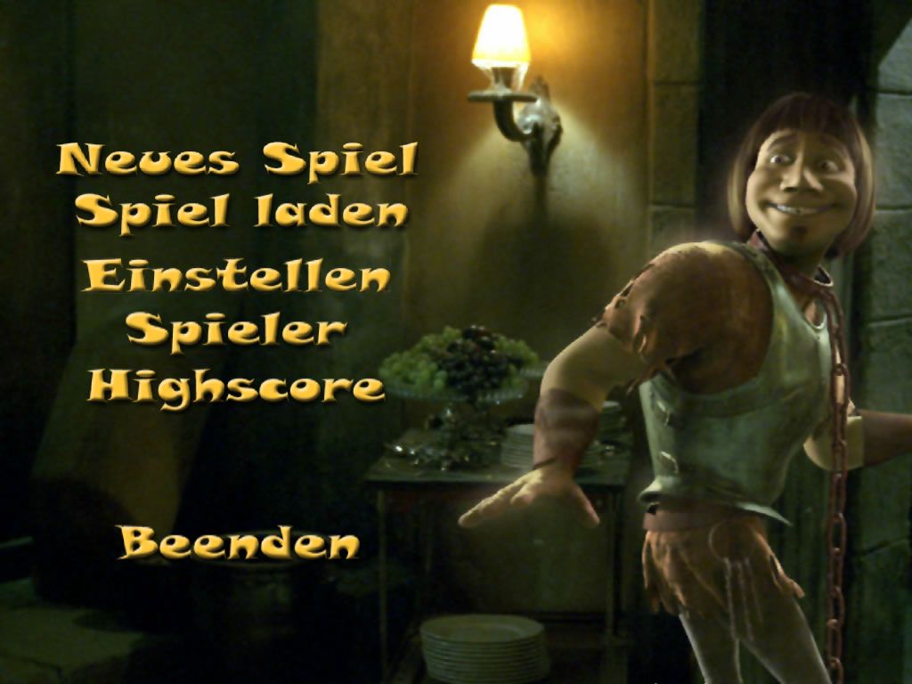 Hui Buh: Das Schlossgespenst und die Geisterjäger (Windows) screenshot: Main Menu (demo version)