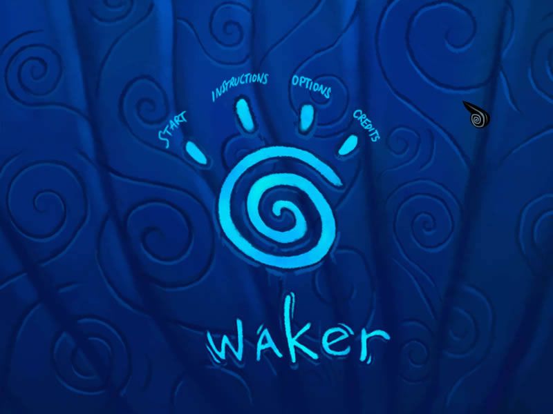 Waker (Browser) screenshot: Main menu