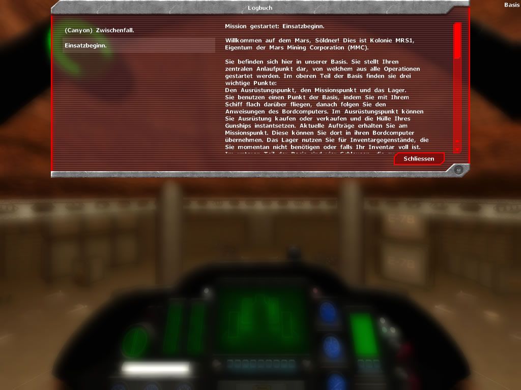Gunship Apocalypse (Windows) screenshot: Mission briefing (demo version)