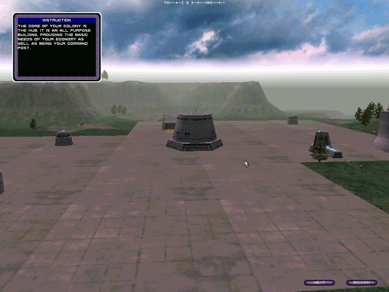 Star Trek: New Worlds (Windows) screenshot: Briefing for a Federation campaign mission.