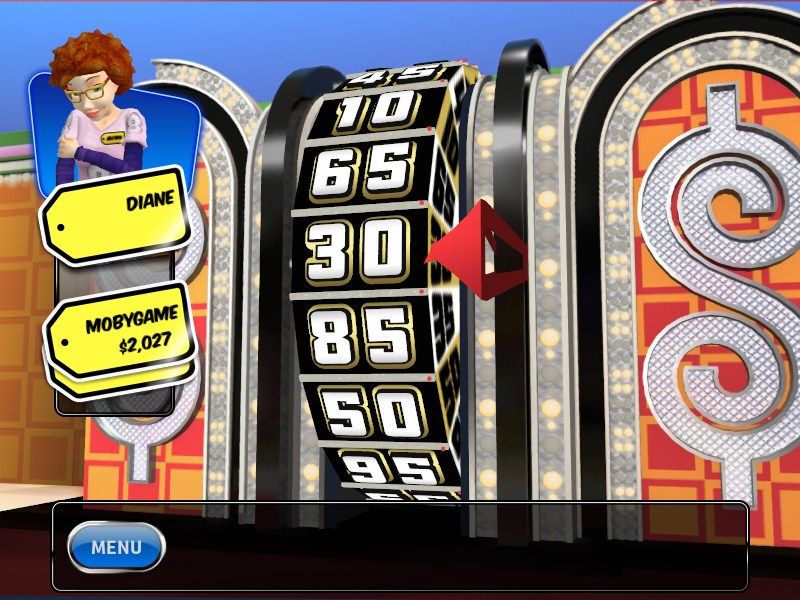 The Price is Right: 2010 Edition (Windows) screenshot: Spinning the wheel to try and get in the Showcase