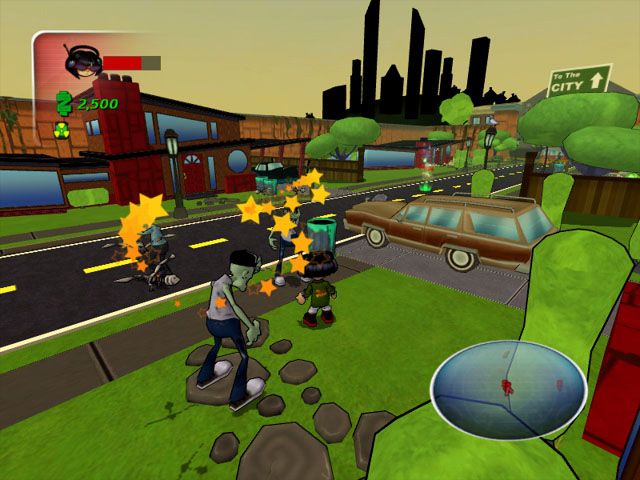 Screenshot of Zombie Wranglers (Xbox 360, 2009) - MobyGames