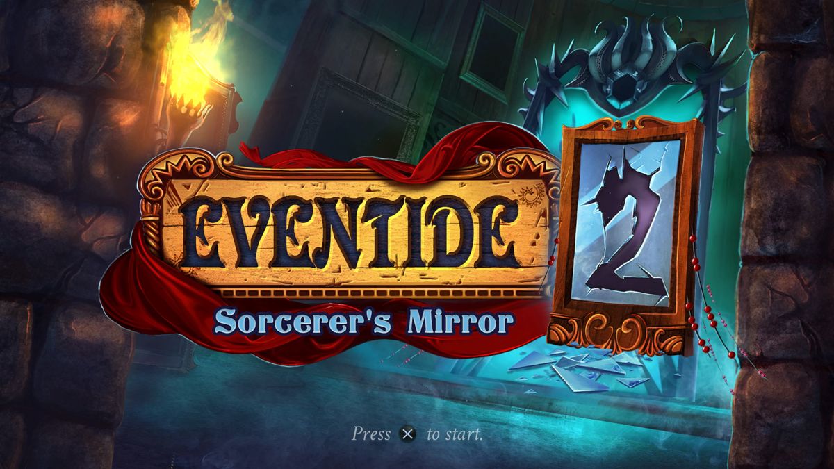 Eventide 2: The Sorcerers Mirror (PlayStation 4) screenshot: Title screen