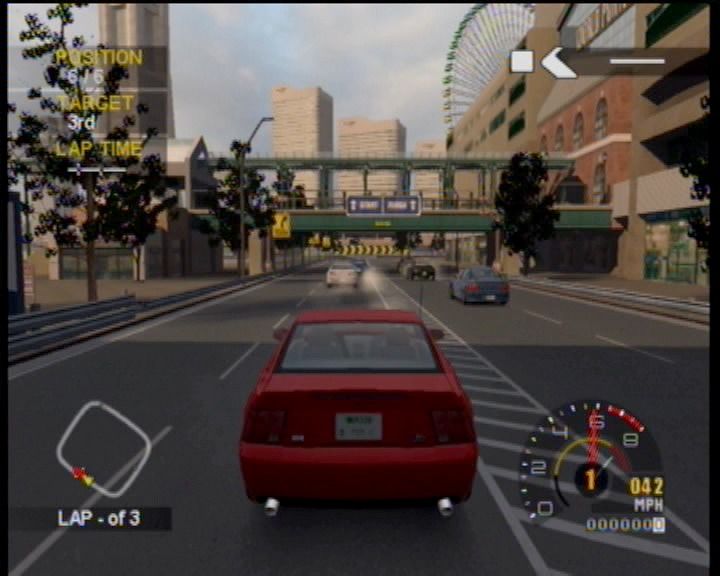 Project Gotham Racing 2 (Xbox) screenshot: Race start