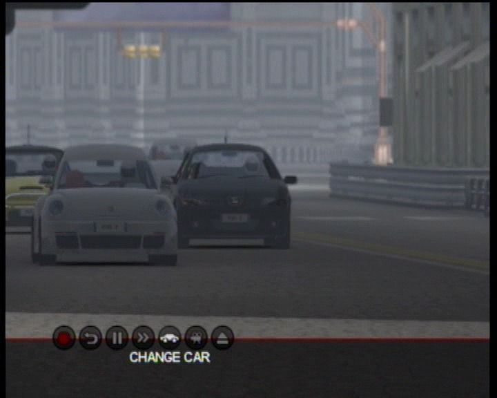 Project Gotham Racing 2 (Xbox) screenshot: Race replay