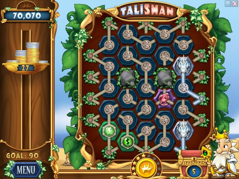 Talismania Deluxe (Windows) screenshot: The sirens are introduced.