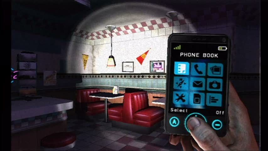 Silent Hill: Shattered Memories (Wii) screenshot: Your phone becomes an invaluable tool on your adventure