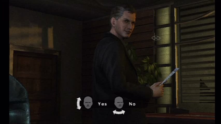 Silent Hill: Shattered Memories (Wii) screenshot: The Wii remote lets you answer yes and no questions