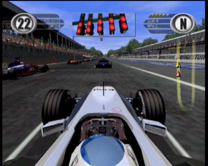 F1 2002 (Xbox) screenshot: Starting the race
