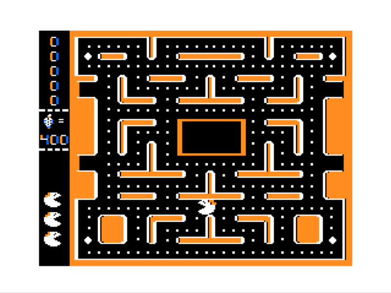 Screenshot Of Ms Maze Trs 80 Coco 1984 Mobygames 