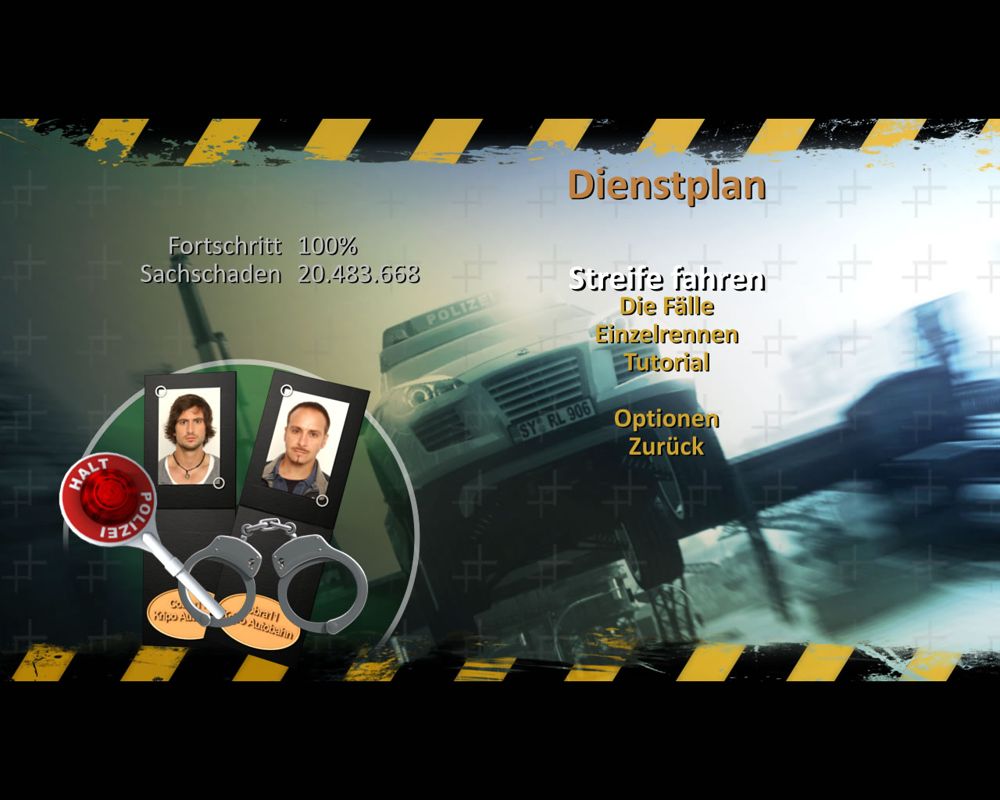 Crash Time II (Windows) screenshot: Player's profile