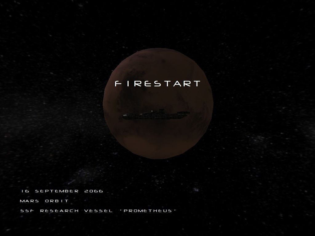 Firestart (Windows) screenshot: Intro and opening credits