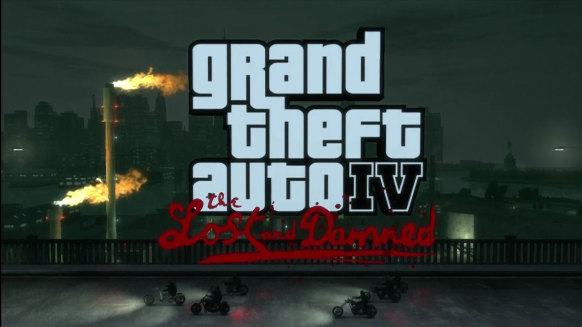 Grand Theft Auto IV: The Lost and Damned (Xbox 360) screenshot: Title screen