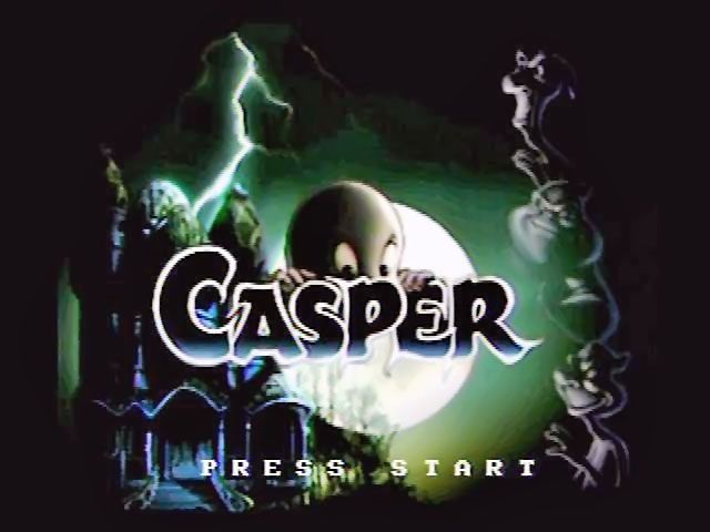 Casper (SEGA Saturn) screenshot: Title