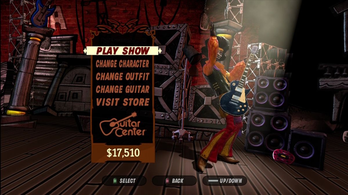 Screenshot of Guitar Hero III: Legends of Rock (Xbox 360, 2007) - MobyGames