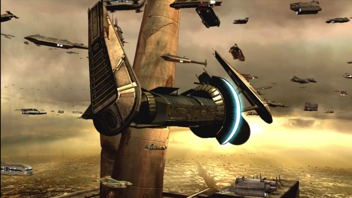 Star Wars: The Force Unleashed - Ultimate Sith Edition (Xbox 360) screenshot: Start of the "Jedi Temple" mission.