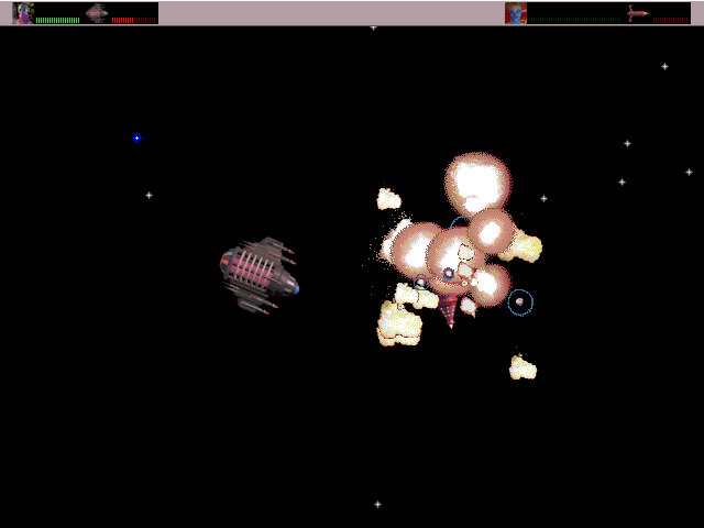 Star Control 3 (DOS) screenshot: Got 'im!