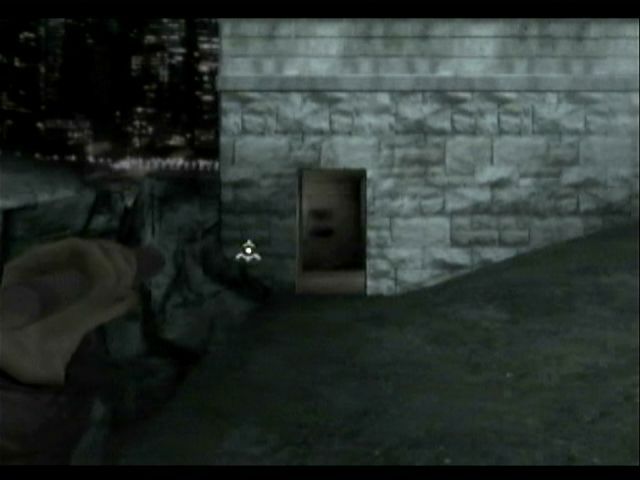 Alone in the Dark (Wii) screenshot: Unsafe out in the open taking shelter here