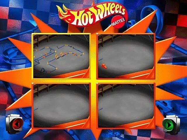 Hot Wheels: Stunt Track Driver (Windows) screenshot: Construct your own course