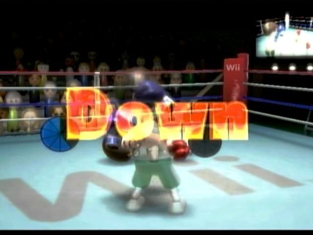 Wii Sports (Wii) screenshot: Knock down for count to 10