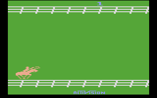 Stampede (Atari 2600) screenshot: Title screen