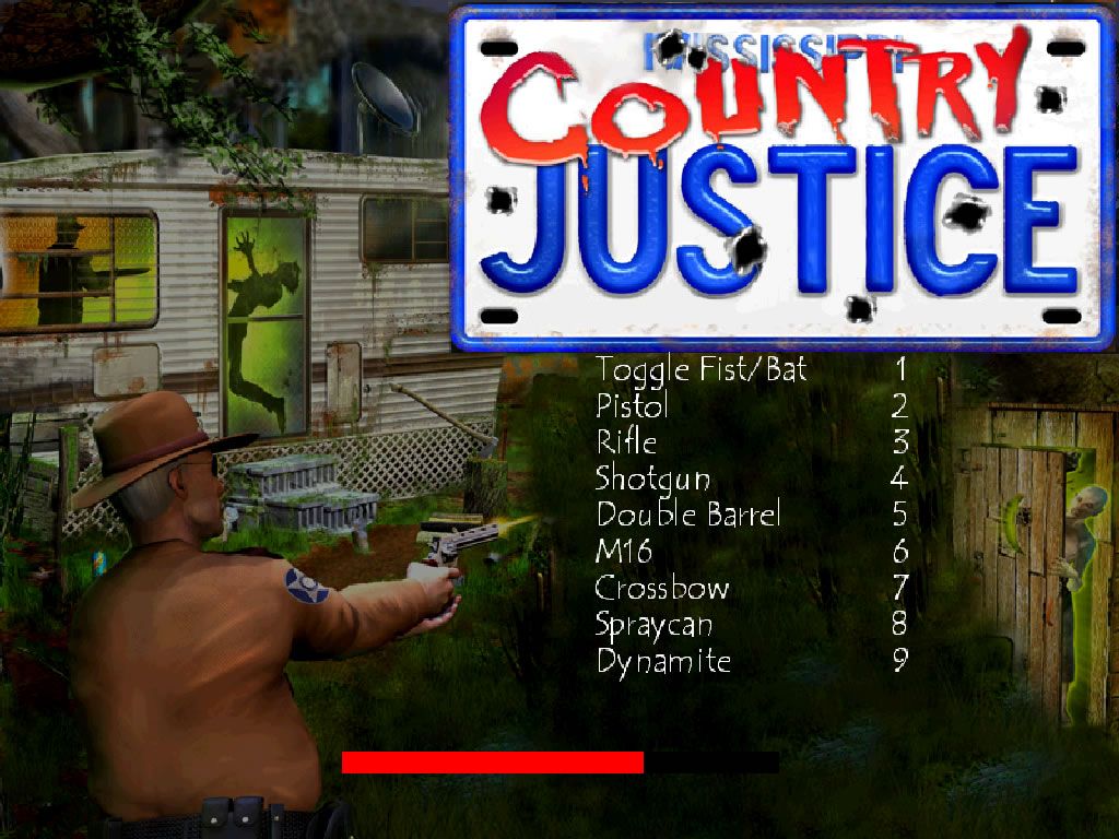 Country Justice: Revenge of the Rednecks (Windows) screenshot: Loading screen