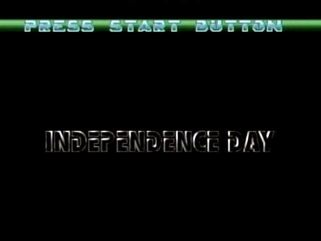 Independence Day (SEGA Saturn) screenshot: Title