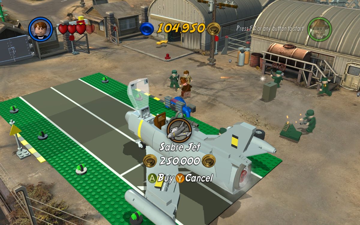 LEGO Indiana Jones 2: The Adventure Continues (Windows) screenshot: New vehicles can be unlocked by finding and buying them in the game.