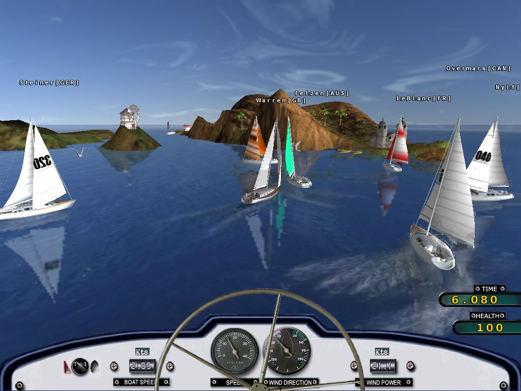Days of Sail: Wind over Waters (Windows) screenshot: The Poseidon Cup championship (demo version)