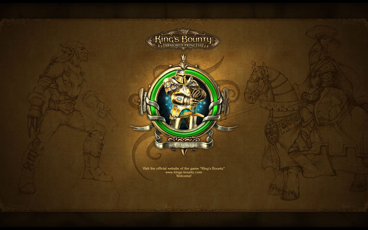 King's Bounty: Armored Princess (Windows) screenshot: Loading screen