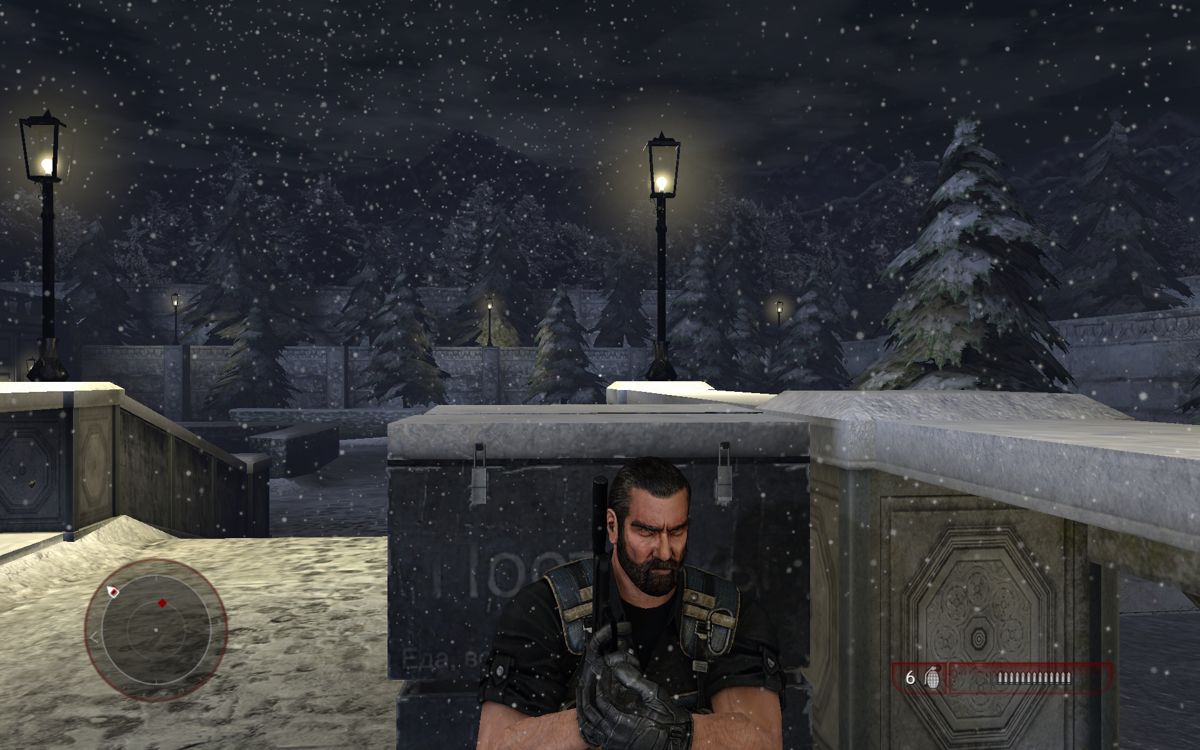 Dick Marcinko: Rogue Warrior (Windows) screenshot: Cold? It's not cold in hell...