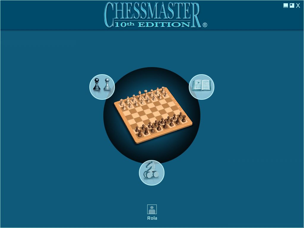 Chessmaster 10th Edition (Windows) screenshot: Game title screen