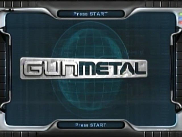 Gun Metal (Xbox) screenshot: Main menu