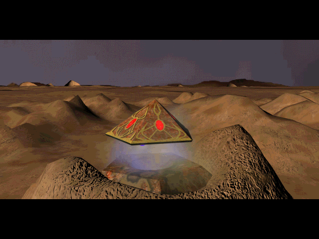 Cydonia: Mars - The First Manned Mission (Windows) screenshot: Leaving Mars