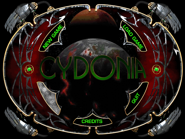 Cydonia: Mars - The First Manned Mission (Windows) screenshot: Main menu