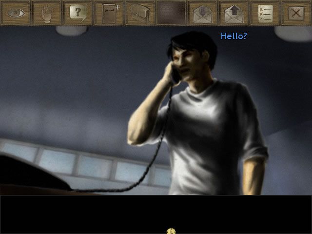 The Marionette (Windows) screenshot: Giuseppe calls Martin.