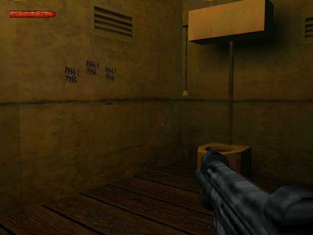 Jogos de Terror (Windows) screenshot: Alien Prision - Start room