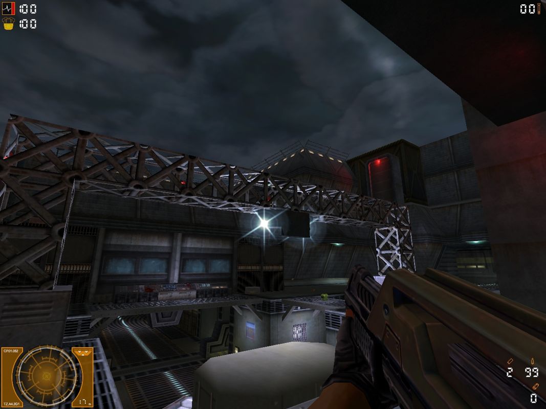 Aliens Versus Predator 2: Primal Hunt (Windows) screenshot: New multiplayer map #2: dm_dropzone