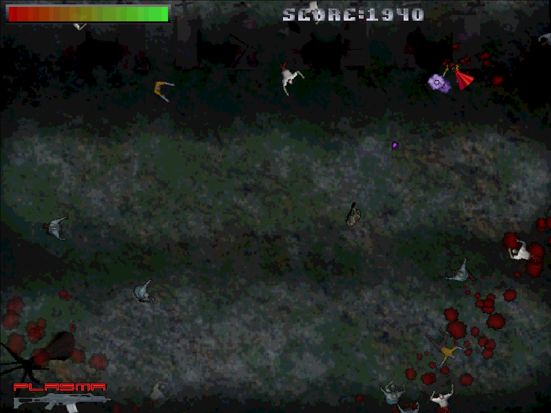 Jogos de Terror (Windows) screenshot: Horrorween - Start