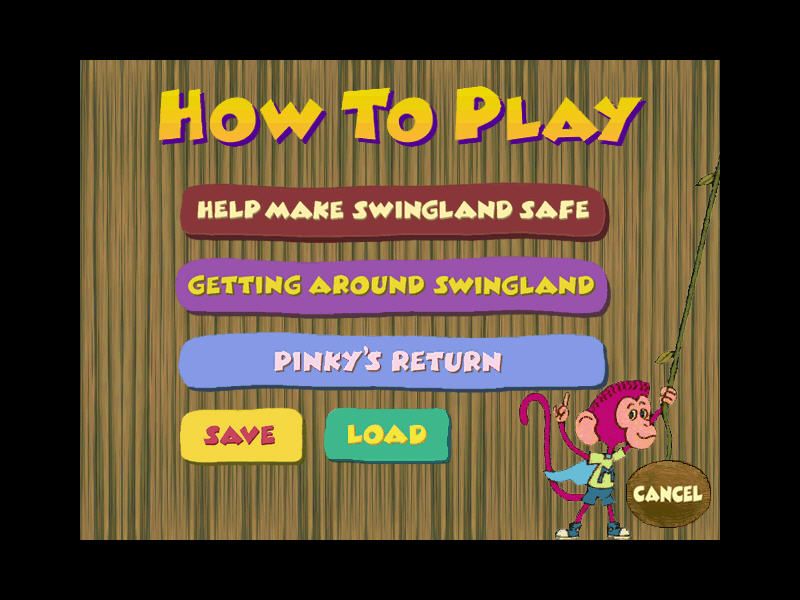 Safety Monkey (Windows 3.x) screenshot: Help and instruction