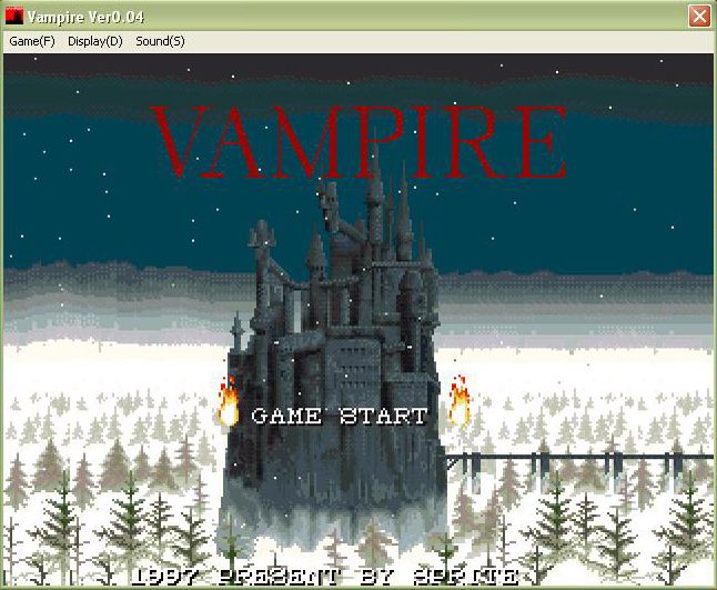 Jogos de Terror (Windows) screenshot: Vampire