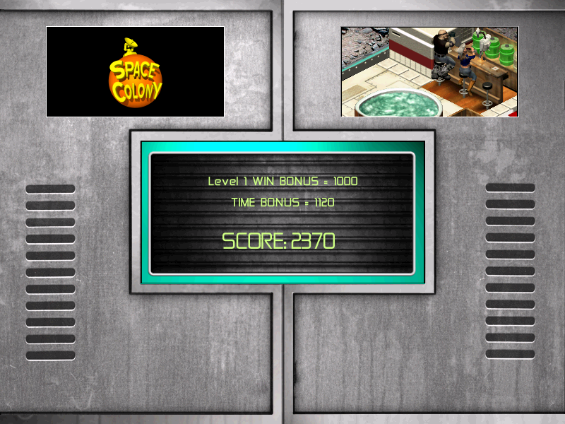 Jogos de Terror (Windows) screenshot: Alien Horde - Score