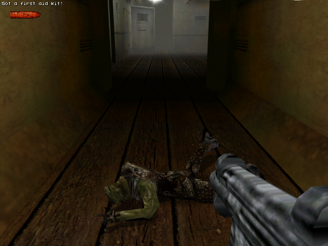 Jogos de Terror (Windows) screenshot: Alien Prision - Alien dead