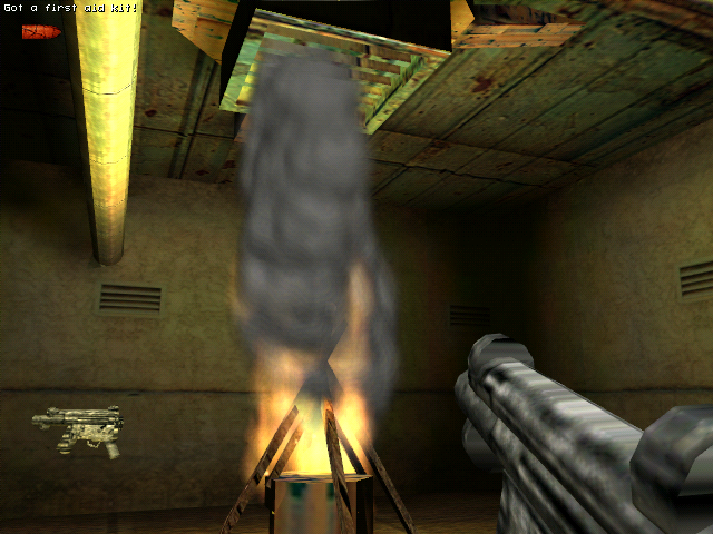 Jogos de Terror (Windows) screenshot: Alien Prision - Brass fire