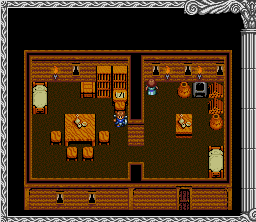 Herakles no Eikō 3: Kamigami no Chinmoku (SNES) screenshot: Starting the game