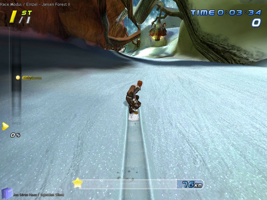 Snowbound Online (Windows) screenshot: The race