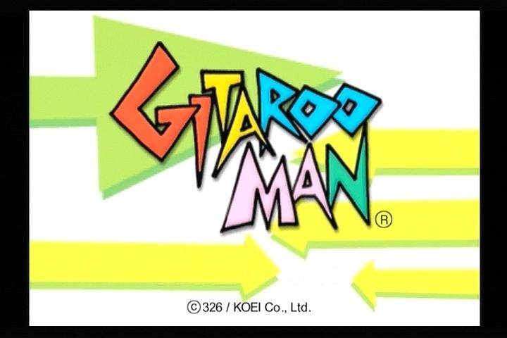 Gitaroo Man (PlayStation 2) screenshot: Title screen.