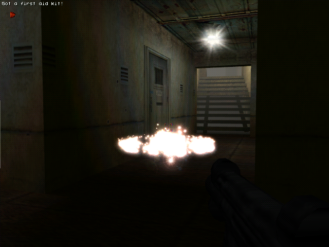 Jogos de Terror (Windows) screenshot: Alien Prision - Exploding alien