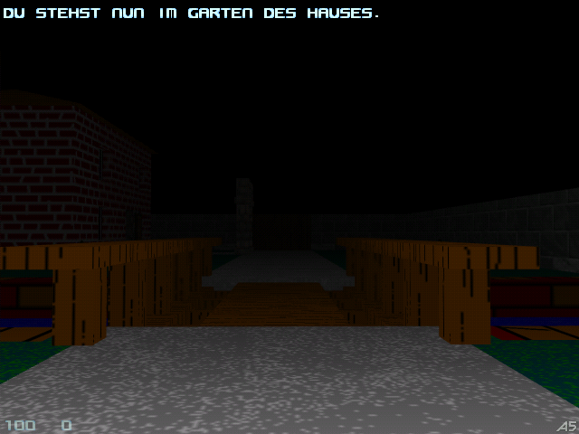 Jogos de Terror (Windows) screenshot: Dimension 4592 - Start